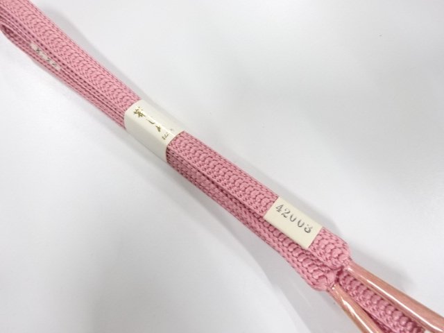未使用品　正絹　手組帯締め